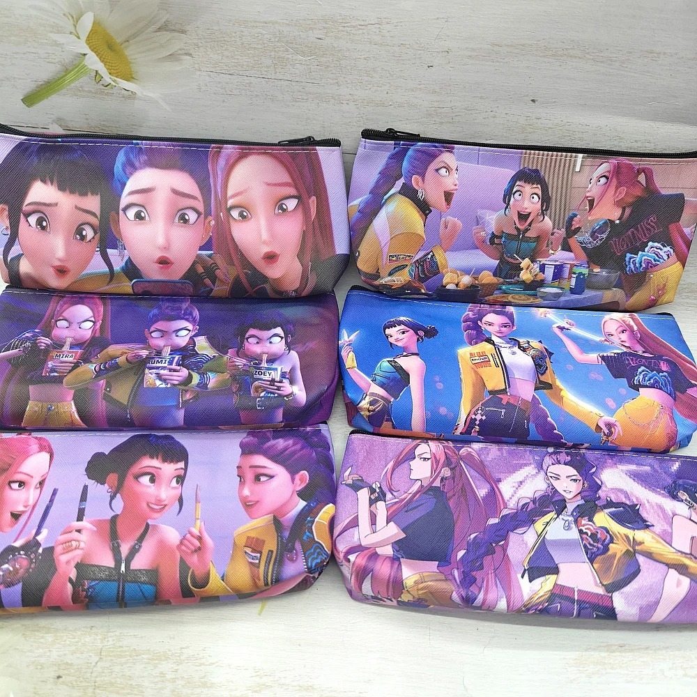 Trousse kpop demon hunters 21x10.5x3 cm (4)