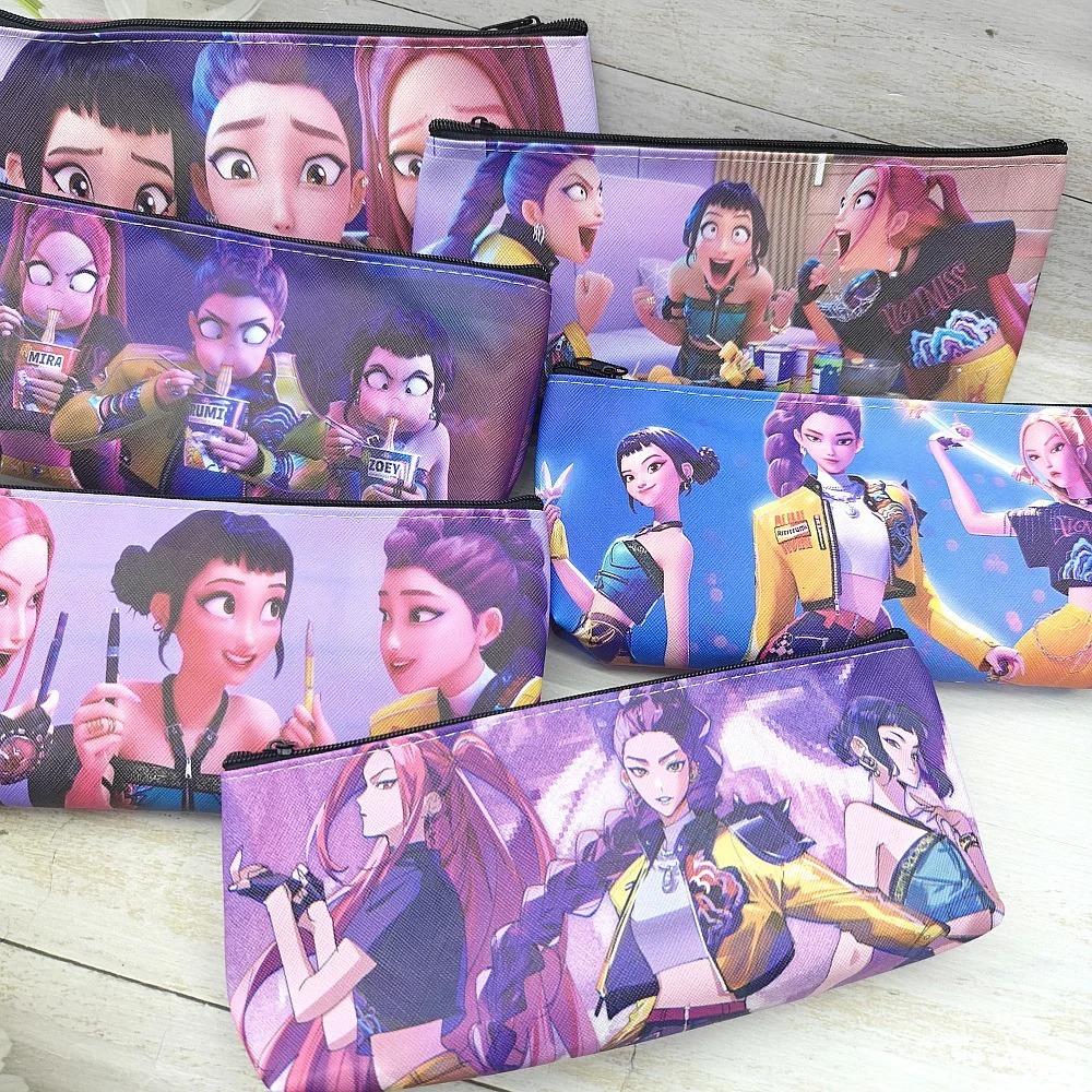 Trousse kpop demon hunters 21x10.5x3 cm (6)