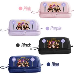Trousse kpop demon hunters multiples poches