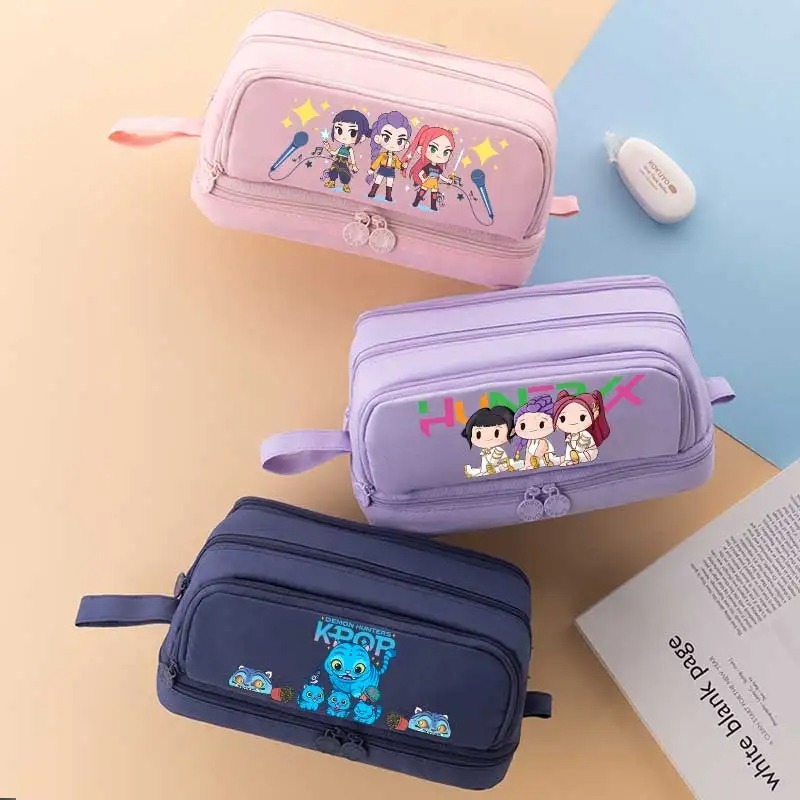 Trousse scolaire kpop demon hunters (1)